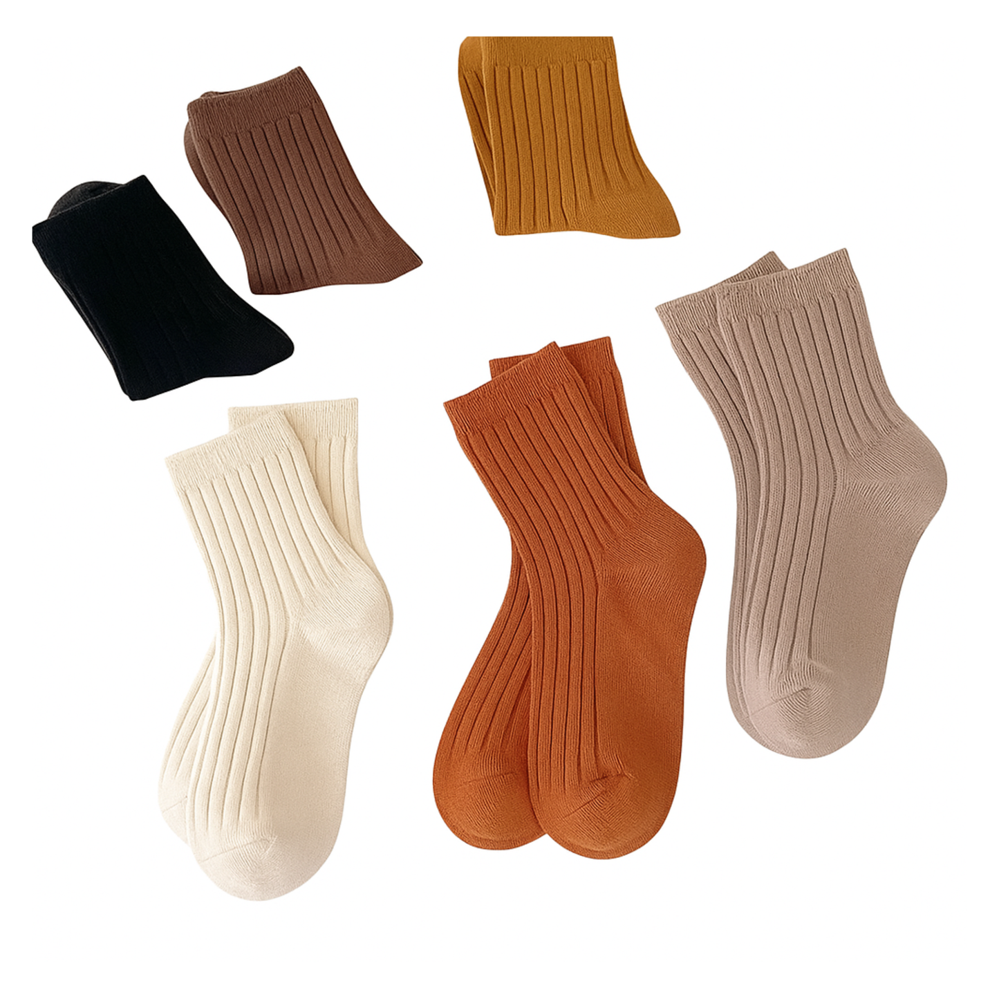 Baumwollsocken "Elen" (4er Set)